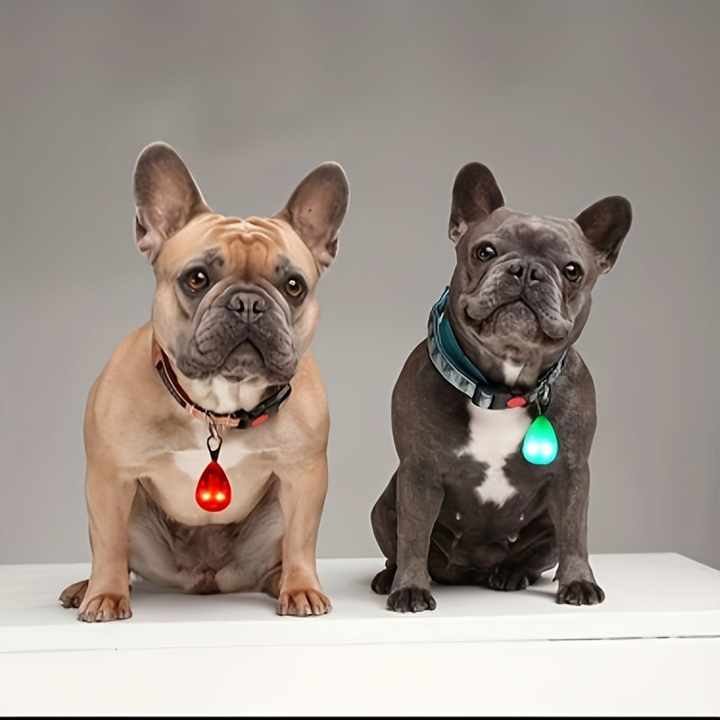 Pet Pendant Pet LED nightlight pendant with USB anti-loss light dog walking pet pendant